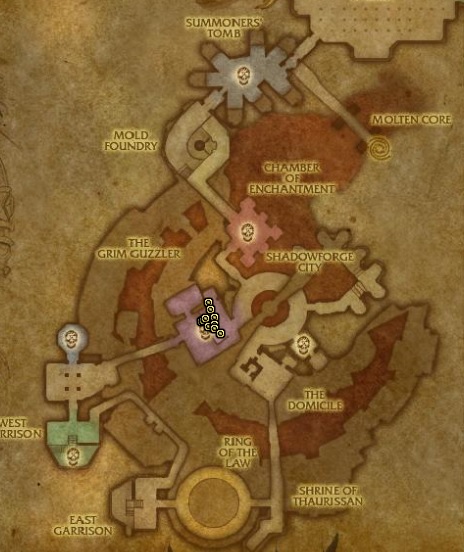 Dark Iron Brewer in the Grim Guzzler in Shadowforge City in Blackrock Depths