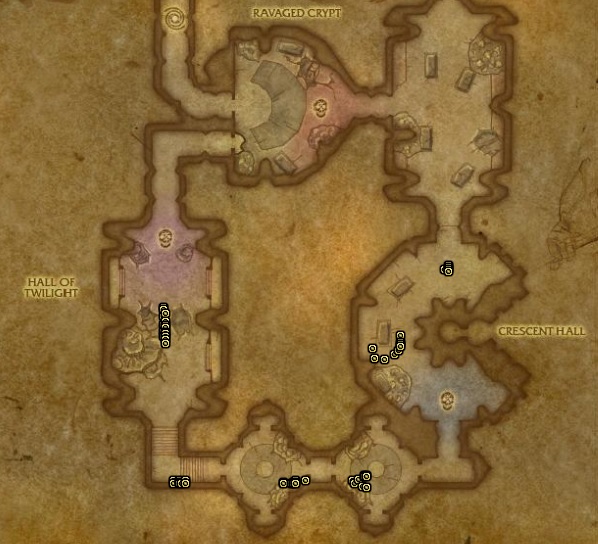 Nexus Terror in The Mana Tombs for Motes of Shadow