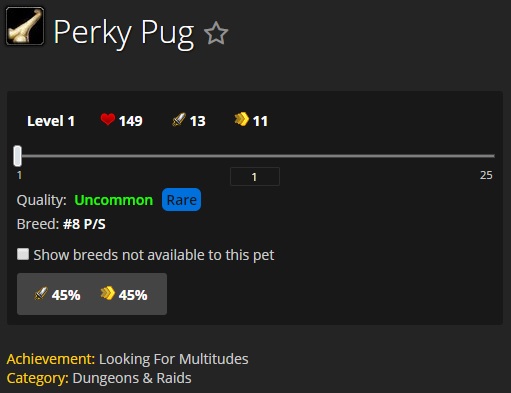 Perky Pug info and how to get if you havent already