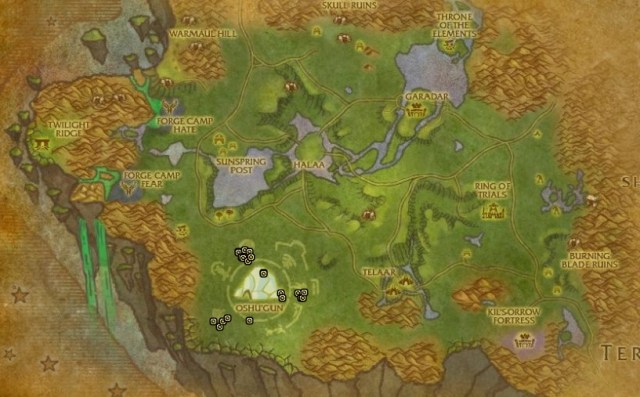 Vir'aani Arcanist in Nagrand