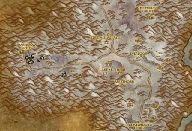 Winterfall Den-Watcher in Winterspring for Winterfall Firewater